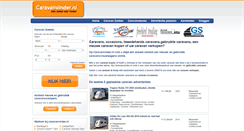 Desktop Screenshot of caravanvinder.nl